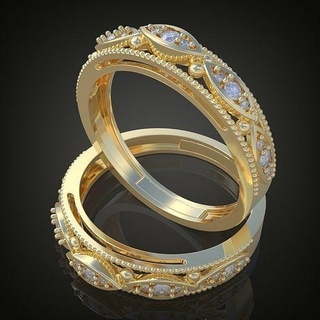 Casamento diamante anel 3d 0099 imprimível model13 platina joalheria ouro prata jóias jóia pingente pingentes brinco brincos pulseira colar correntes pulseiras argolas 3d print model - Mito3D