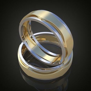 düğün elmas yüzük 3d 0176 yazdırılabilir model10 platin takı altın gümüş mücevher kolye lüks yüzükler küpe bilezik zincirler bilezikler 3d print model - Mito3D