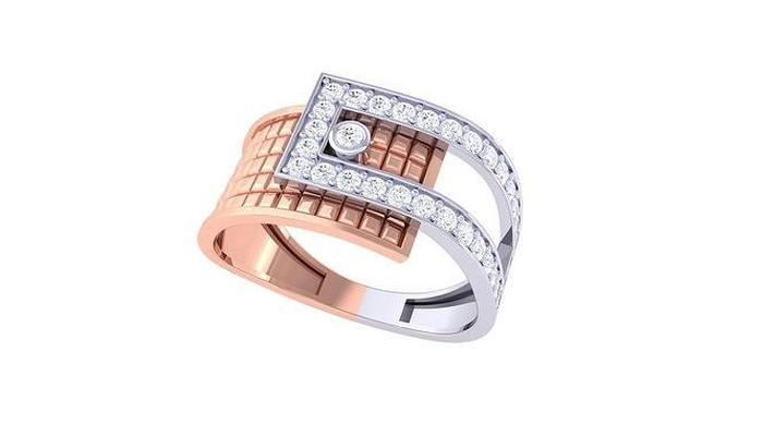 hochzeit engagement ringe 3dm stl obj fbx rendert einzelheiten schmuck platin solitär ring gold jahrestag versprechen valentinstag vorschlag diamant 3d print model - Mito3D