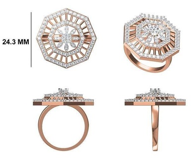 nozze Fidanzamento donne squillare stl fbx jcd dettagli gioielleria gruppo musicale womenring prezioso oro stampabile diamante moda anelli massa collezione solitario 3d print model - Mito3D