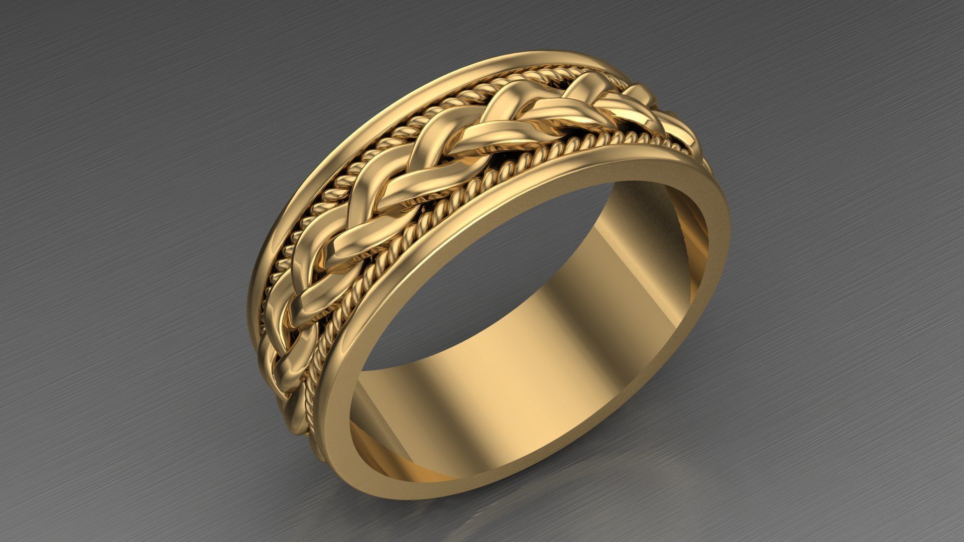 Casamento anel mulher wemen esporte joalheria prata gpld imprimível noivado moda brilhando beleza engagem espiral tecido argolas 3D print model - Mito3D