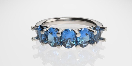 Casamento anel luxo joalheria imprimível joias ouro prata gema moda Projeto jóias noivado esterlina precioso jóia brilhante diamante beleza argolas 3d print model - Mito3D