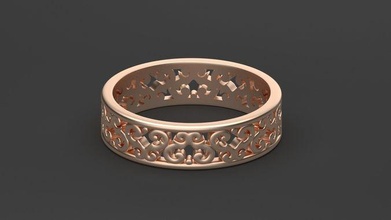 nozze squillare 3dprinted oro gioiello gioielleria ragazza anelli argento piccolo design moda bello 3d print model - Mito3D