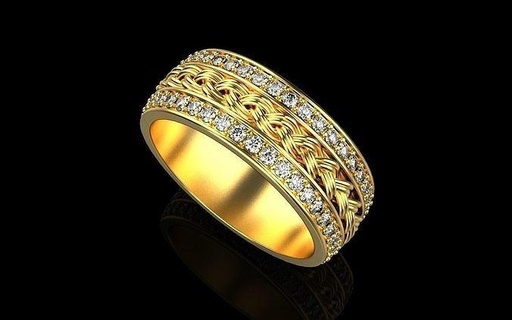 Boda anillo joyería joya precioso platino lujo Moda diamante imprimible plata brillante oro belleza compromiso 3dmodeling 3dprinting 3djewelry anillos 3d print model - Mito3D