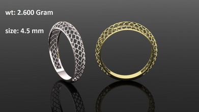 anello di nozze gioielli diomond luminoso bellissima earings medaglione womanring anelli 3d print model - Mito3D