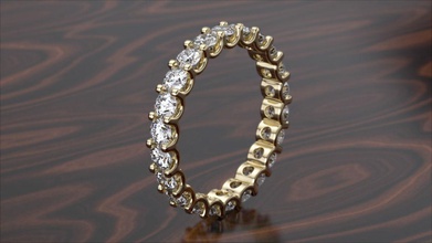 Hochzeit ring Schmuck diamond gold Runde cut band weiß rose gelb onix ruby gem bedruckbar ist Diamant-ring Juwel Ringe engagement 3d print model - Mito3D