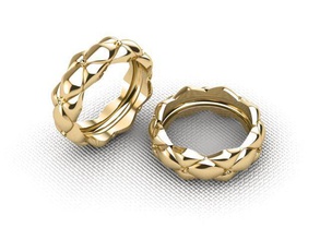 el anillo de boda la joyería joya compromiso diamante piedras preciosas oro brillante gem las gemas los diamantes anillos 3d print model - Mito3D