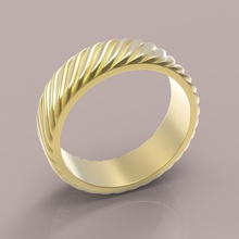 wedding ring gold love jewelry printable rings 3d print model - Mito3D