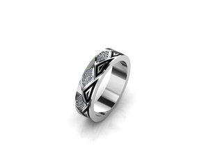 casamento anel diamante luxo noivado ouro joalheria diamantes imprimível prata moda engagem brilhando jóias cafajeste esterlina beleza argolas 3d print model - Mito3D