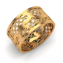boda anillo 15 stl joyería imprimible joya oro moda libra esterlina caucho molde diamante brillante compromiso belleza vestir platino anillos 3d print model - Mito3D