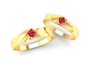 wedding ring 361 jewelry fashion accessories gold diamond man men woman women unisex design fengshui rings 3d print model - Mito3D