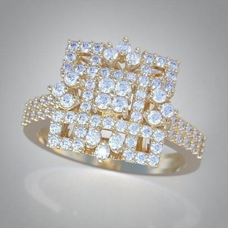 Hochzeit Ring 3d 0011 drucken model11 Platin Schmuck Gold Silber Juwel Diamant Anhänger Ohrring Ohrringe Armband Halskette Ketten Armreifen Ringe 3d print model - Mito3D