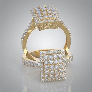 anillo 3d modelo 0012 impresión model11ol platino joyería joya oro plata boda diamante colgante pendiente colgantes lujo anillos arete pendientes pulsera collar cadenas 3d print model - Mito3D
