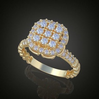 Boda anillo 3d 0041 impresión model10ol19 joyería joya oro plata colgante pendiente colgantes diamante lujo anillos arete pendientes pulsera collar cadenas 3d print model - Mito3D
