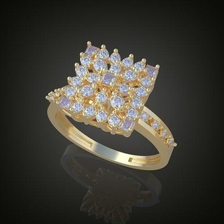 nozze squillare 3d 0046 Stampa model13 oro argento gioielleria gioiello pendente ciondoli diamante lusso anelli orecchino orecchini braccialetto collana platino Catene braccialetti 3d print model - Mito3D