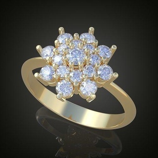 Boda anillo 3d 0077 imprimible model11ol19n joyería joya oro plata colgante pendiente colgantes diamante arete pendientes pulsera collar platino cadenas anillos 3d print model - Mito3D