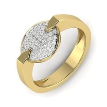 Hochzeit Ring 3dm stl Gold Silber Frau druckbar Schmuck Mode Schönheit Juwel Platin drucken Diamant Ringe kosmetisch Parfüm Versac 3d print model - Mito3D