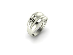 anel de casamento 9 jóias ouro solitário da forma diamante prata brilhantes grisogono anéis 3d print model - Mito3D