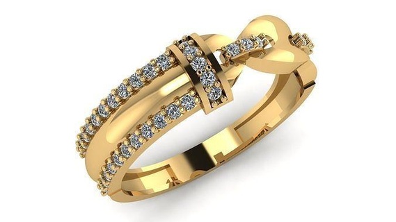 Boda anillo cóctel piedra preciosa imprimible colección 004 compromiso joyería Moda alto deshierbe oro banda joya anillos 3d print model - Mito3D
