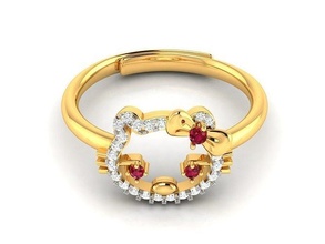 wedding ring diamonds engagement jewellery gold exquisite gem gemstone sapphire amethyst emerald garnet topaz ruby jewelry rings diamond fashion 3d print model - Mito3D