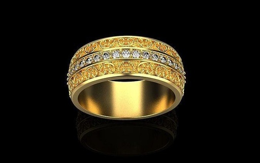 nozze squillare modello 325 pendente braccialetto orecchino oro rosa argento stampabile bling gioielleria lusso gemma brillante diamante moda sterlina bellezza Fidanzamento anelli 3d print model - Mito3D