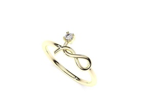 Casamento anel my058 joalheria Daimondring noivado ouro Branco casamento noivas argolas 3d print model - Mito3D