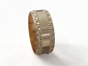 el anillo de boda obr396 la joyería brillante cad diseño diamante compromiso gem oro joya platino imprimible los anillos plata lujo moda belleza 3d print model - Mito3D