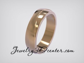 bague de mariage obr 140 bijoux l'anneau joyau le platine or les anneaux brillant cad la conception détail diamant gem imprimable luxe mode beauté 3d print model - Mito3D