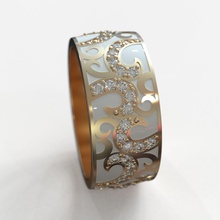 Ehering obr 226 Schmuck Diamant-ring Mode-ring ring Ringe Hochzeit genial cad design diamond engagement gem gold Juwel Platin bedruckbar ist Silber diamant 3d print model - Mito3D