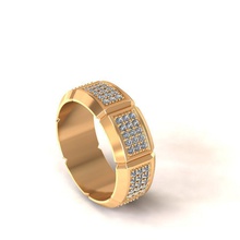 wedding ring obr 24 jewelry gold design detail diamond engagement gem jewel jewellery platinum printable luxury fashion beauty silver woman rings 3d print model - Mito3D