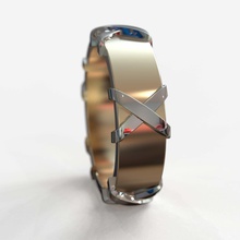 el anillo de boda obr 251 la joyería diamante moda los anillos brillante cad diseño compromiso gem oro joya platino imprimible plata 3d print model - Mito3D