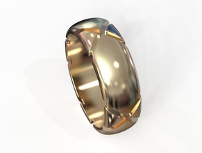 el anillo de boda obr 29 lujo la joyería oro diseño detalle diamante compromiso gem joya platino imprimible moda belleza plata mujer los anillos 3d print model - Mito3D
