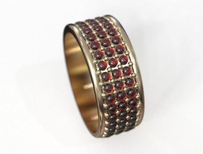 anel de casamento obr 34 jóias ouro o design detalhe diamante engajamento gem jóia platina printable luxo a moda beleza prata mulher anéis brilhando 3d print model - Mito3D