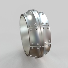 wedding ring obr 392 luxury jewelry gold design diamond engagement gem jewel jewellery platinum printable fashion beauty silver woman rings 3d print model - Mito3D