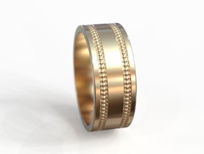 anel de casamento obr 41 jóias ouro o design detalhe diamante engajamento gem jóia platina printable luxo a moda beleza prata mulher anéis brilhando 3d print model - Mito3D