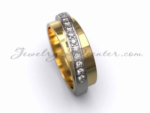 wedding ring obr 425 luxury jewelry gold design diamond engagement gem jewel jewellery platinum printable fashion beauty silver woman rings 3d print model - Mito3D