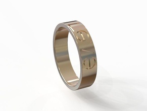 boda anillo obr 50 joyería joya oro diseño diamante compromiso platino imprimible lujo moda belleza plata mujer anillos brillante 3d print model - Mito3D