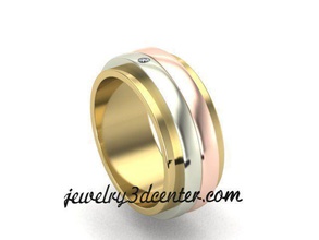 boda anillo obr 69 joyería joya oro diseño diamante compromiso platino imprimible lujo moda belleza plata mujer anillos brillante 3d print model - Mito3D
