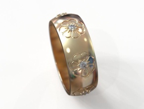 anel de casamento obr 72 jóias ouro o design detalhe diamante engajamento gem jóia platina printable luxo a moda beleza prata mulher anéis 3d print model - Mito3D
