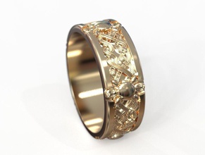 anello di nozze obr 74 gioielli oro il design dettaglio diamante fidanzamento gemma gioiello disco platino stampabile lusso moda bellezza argento donna anelli 3d print model - Mito3D