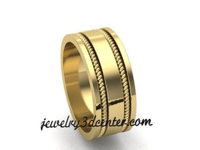 bague de mariage obr 78 bijoux or la conception détail le diamant l'engagement gem joyau platine imprimable l'anneau luxe mode beauté d'argent femme les anneaux 3d print model - Mito3D