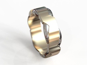 anel de casamento obr 96 jóias ouro o design detalhe diamante engajamento gem jóia platina printable luxo a moda beleza prata mulher anéis 3d print model - Mito3D