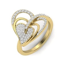 Hochzeit Ring einstellen Diamant Schmuck Design Gold Silber druckbar Sterling Mode Schönheit Engagement Juwel Solitär engagem cad vintag Ringe Saphir 3d print model - Mito3D