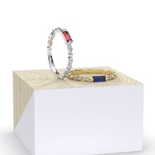 nozze squillare pila my022 gioielleria stampabile diamante sterlina platino gemma bianca oro argento gioiello moda brillante anelli 3d print model - Mito3D