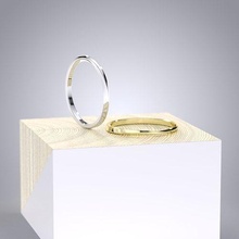 mariage bague empiler my024 bijoux imprimable sterling engagement argent mode beauté platine bijou solitaire anneaux 3d print model - Mito3D