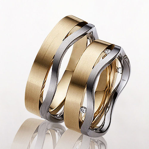 Casamento argolas 012 anel moda gema pingente brinco empenhar noivado diamante masculino fêmea joalheria ouro luxo imprimível casamento jóia 3D print model - Mito3D