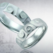 mariage anneaux 095 bague mode gemme pendentif boucle d'oreille engager engagement diamant masculin femelle bijoux or luxe imprimable bijou 3d print model - Mito3D