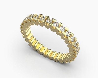 Hochzeit Ringe 72 Schmuck Gold Silber druckbar Diamant Ring Juwel Mode Halskette engagem Kleidung Armband Engagement brillant 3d print model - Mito3D