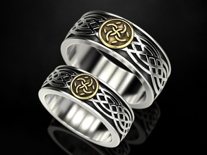 alianças de casamento ornamentos jóias imprimir 3dprinted printable anéis o design anel jóia ouro a moda printabl impressão prototipagem prata escurecimento 3d print model - Mito3D