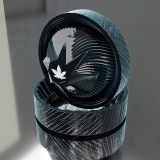 Gras crusher master Filter Rauch Ganja Joint binden Bong Maria Cannabis Marihuana canuto Schleifer Brecher Pflanze Natur Hobby DIY mechanisch Teile 3d print model - Mito3D